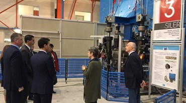 Il Sottosegretario Sandro Gozi in visita al Joint Research Centre di Ispra