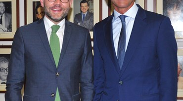 Il Sottosegretario Sandro Gozi ed il Ministro Michael Roth