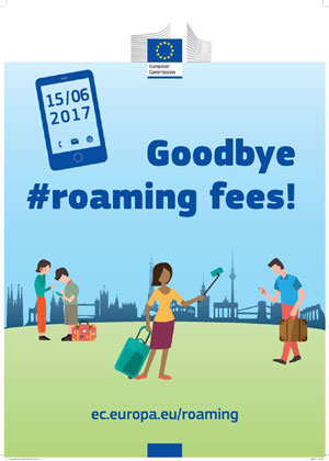 Poster "Goodbye #roaming fees!"
