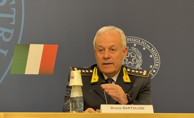 Presentazione della Relazione COLAF, intervento del Generale Bartoloni