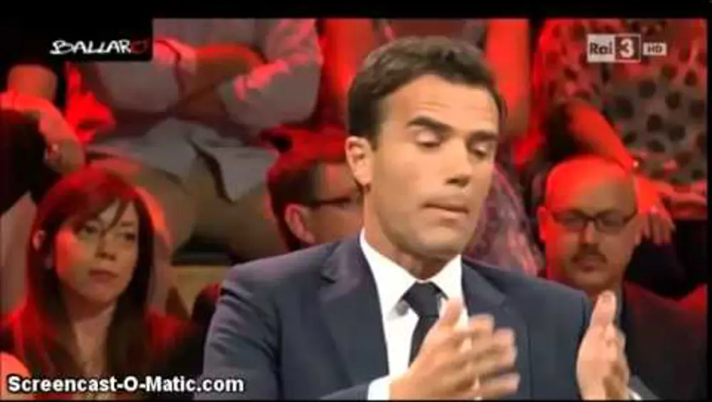 Caso Grecia, Gozi a Ballarò Caso Grecia, Gozi a Ballarò