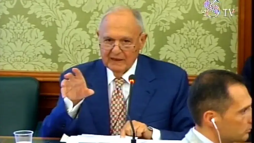 Il Ministro Savona presenta le linee programmatiche Il Ministro Savona presenta le linee programmatiche