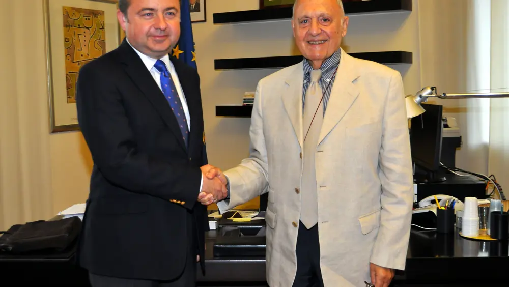 Ministro Savona incontra il suo omologo polacco, Ministro Szymanski Ministro Savona incontra il suo omologo polacco, Ministro Szymanski
