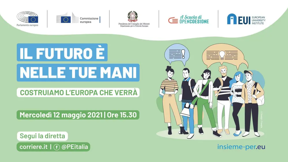 Festa dell'Europa, occasione per discutere l'UE del domani Festa dell'Europa, occasione per discutere l'UE del domani