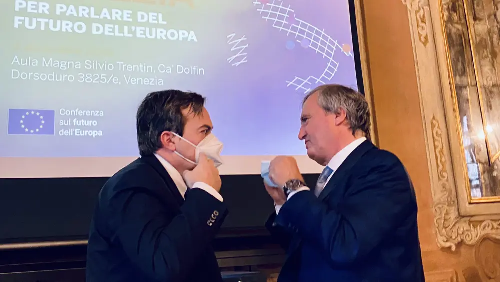 Le sfide dell'Europa e il ruolo dei cittadini a "Incontriamoci a Venezia" Le sfide dell'Europa e il ruolo dei cittadini a "Incontriamoci a Venezia"