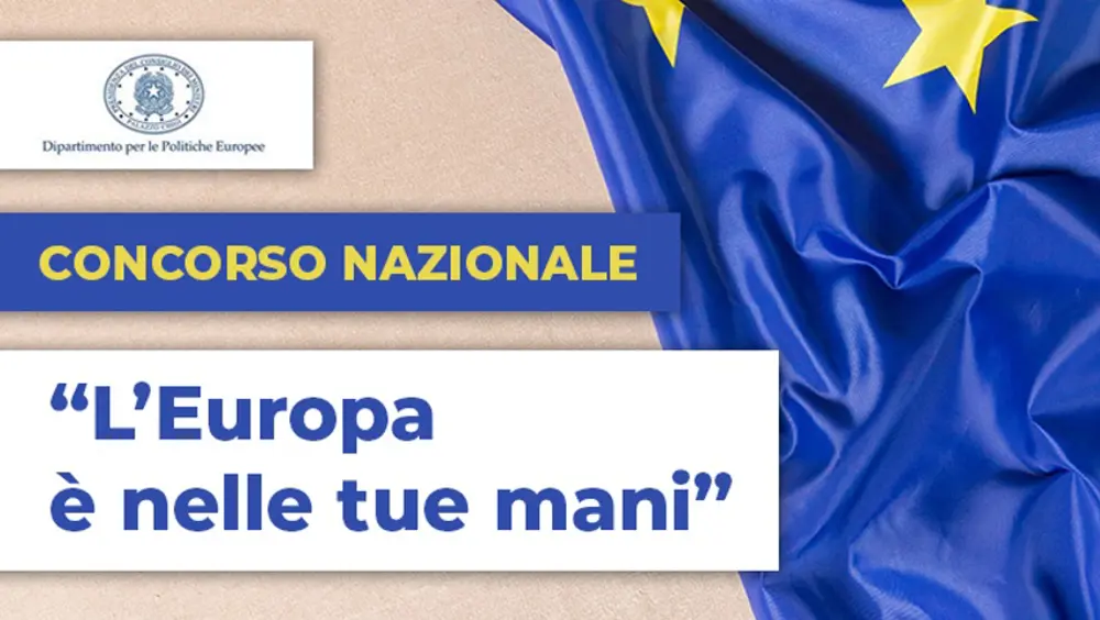 Prorogato all'8 marzo il concorso "L'Europa è nelle tue mani" Prorogato all'8 marzo il concorso "L'Europa è nelle tue mani"