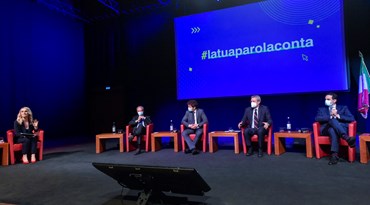 Conferenza sul futuro dell'Europa, evento all'Auditorium di Roma