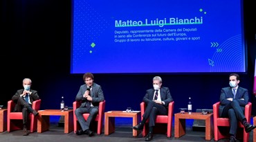Intervento di Matteo Luigi Bianchi, deputato, rappresentante della Camera dei Deputati in seno alla Conferenza sul futuro dell’Europa, Gruppo di lavoro su Istruzione, cultura, giovani e sport