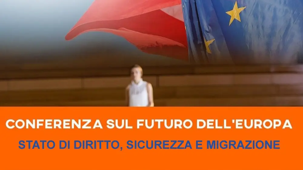 Conferenza sul futuro dell'Europa: webinar con le scuole su Stato di diritto, sicurezza e migrazione Conferenza sul futuro dell'Europa: webinar con le scuole su Stato di diritto, sicurezza e migrazione