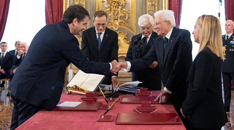 Raffaele Fitto is the new Minister for European Affairs, Cohesion Policy, and the National Recovery and Resilience Plan