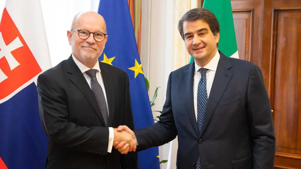 Ministro Fitto incontra il Ministro slovacco Kacer Ministro Fitto incontra il Ministro slovacco Kacer