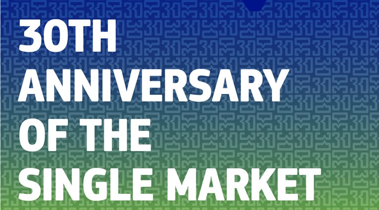 30th anniversary of the single market