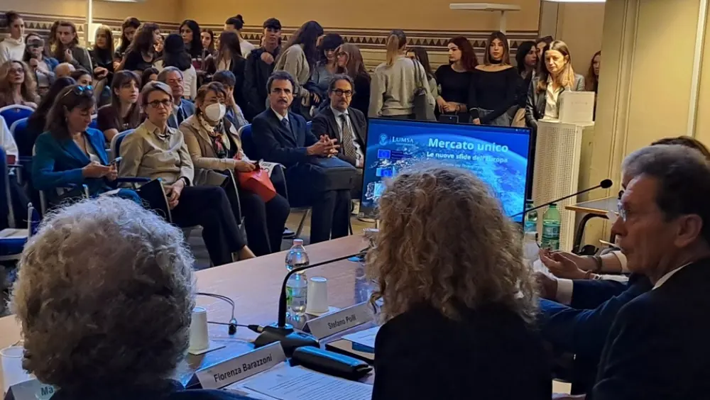 "Mercato unico. Le nuove sfide dell'Europa" "Mercato unico. Le nuove sfide dell'Europa"