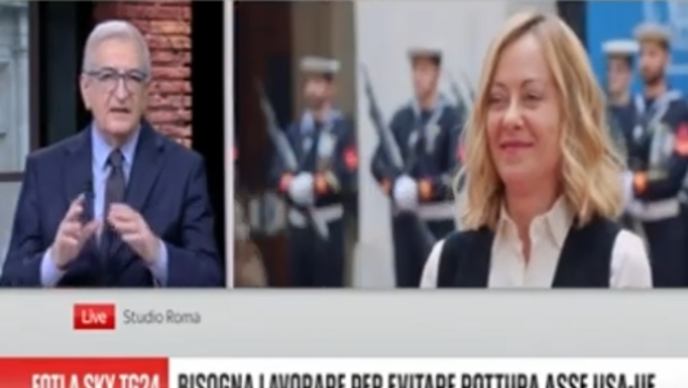 Ministro Foti ospite di Sky TG24 Economia Ministro Foti ospite di Sky TG24 Economia