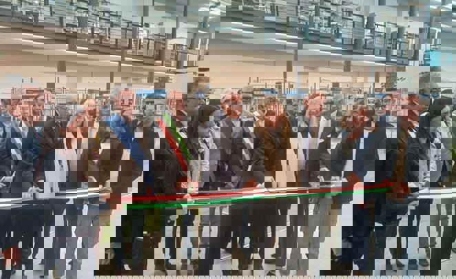 Inaugurazione della mostra "L'Italia in Europa - L'Europa in Italia" a Piacenza con il Ministro Foti