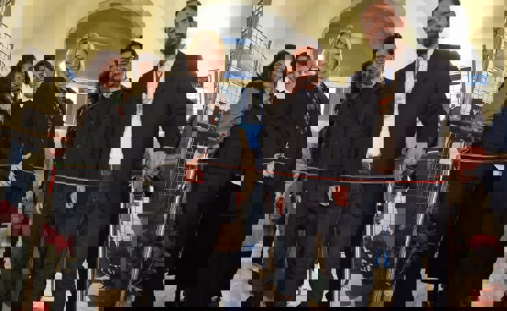 Inaugurata a Brindisi la mostra del Dipartimento sull'Europa