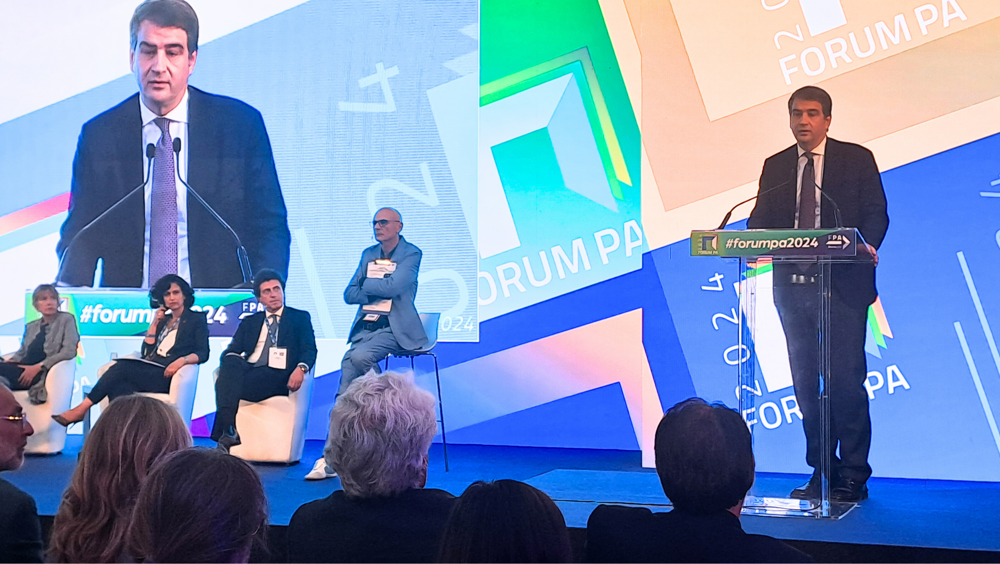Ministro Fitto a Forum PA: "PNRR, la più grande sfida per il futuro delle prossime generazioni" Ministro Fitto a Forum PA: "PNRR, la più grande sfida per il futuro delle prossime generazioni"